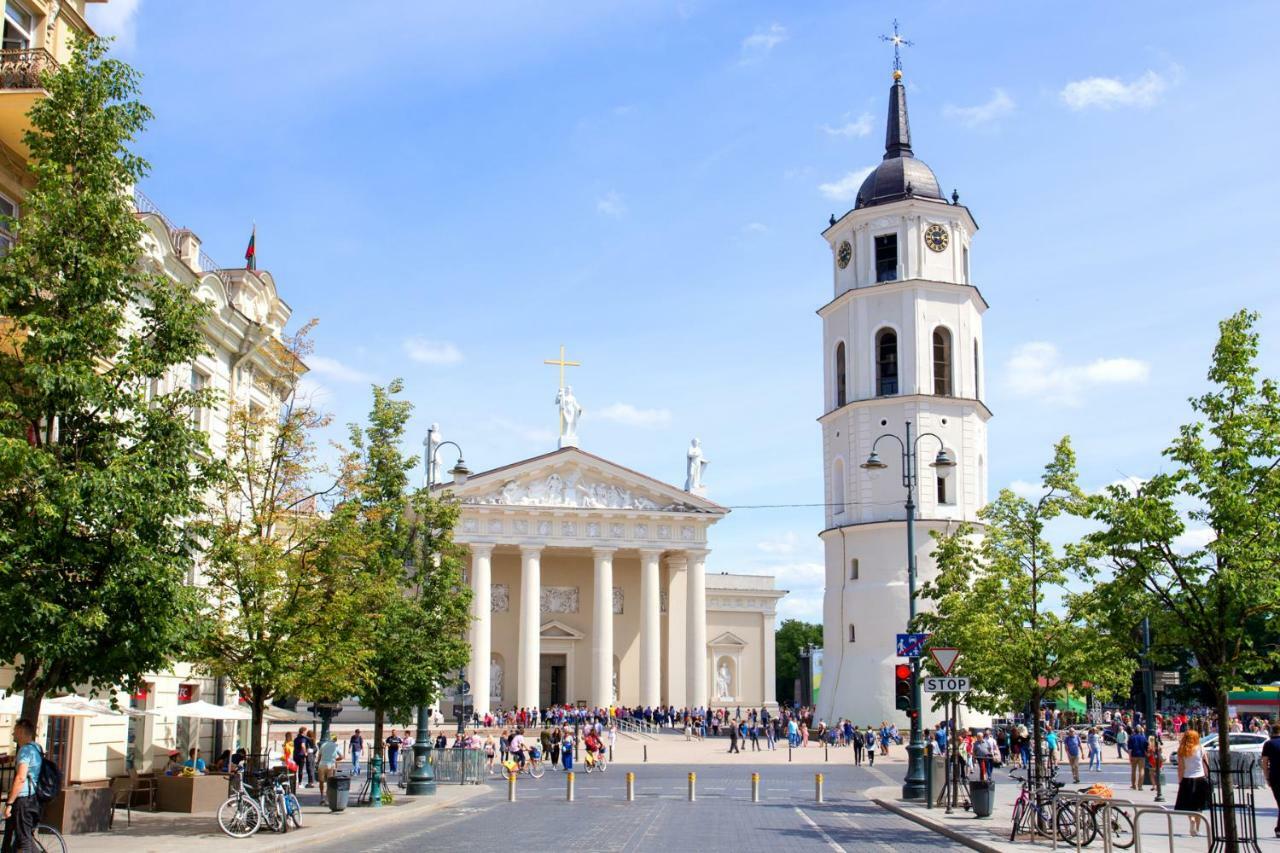 New Quiet Cozy City Center Apartment Vilnius Bagian luar foto